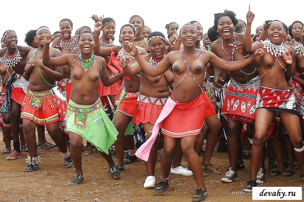 Африканские голые племена.